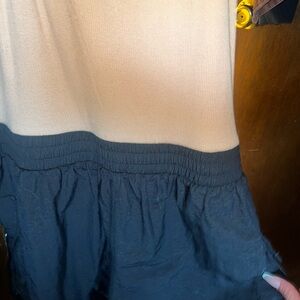 Elegant Beige and Black Dress